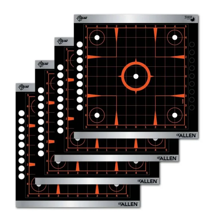 Allen 15238 EZ Aim Reflective Self-Adhesive Paper 12″ x 12″ Grid Black/Orange 4 Allen 15238 EZ Aim Reflective Self-Adhesive Paper 12″ x 12″ Grid Black/Orange 4