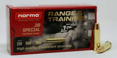 RANGE & TRAINING .38 Special 158gr FMJ 50RDS AMMO