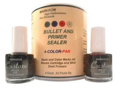 Stevens MPS04 Markron Bullet & Primer Sealer 1/3 fl oz 4 Bottles