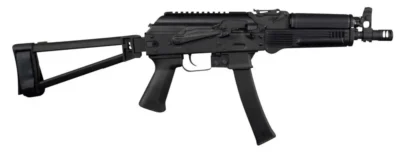 Kalashnikov USA KP9B KP-9  Tactical Pistol 9mm Luger 9.25″ 30+1 Black Black Side