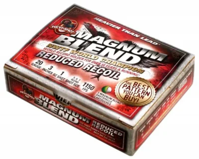 Hevishot 9567 Magnum Blend 20 Gauge 3″ 1 oz 5,6,7 Shot 5 Bx/ 10 Cs