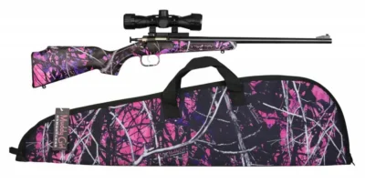 KSA MUDDY GIRL BLUE 22LR PKG W/BASE SCOPE CASE