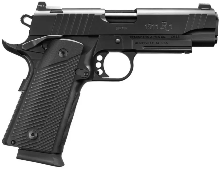 Remington Firearms 96490 1911 R1 Recon Commander  9mm Luger 4.25″ 18+1 Black PVD