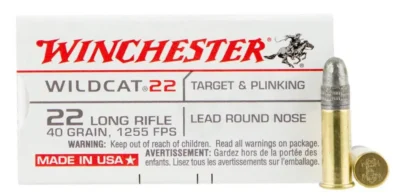 Winchester Ammo WW22LR USA Wildcat 22 22 LR 40 gr Lead Round Nose (LRN) 50 Bx/ 1
