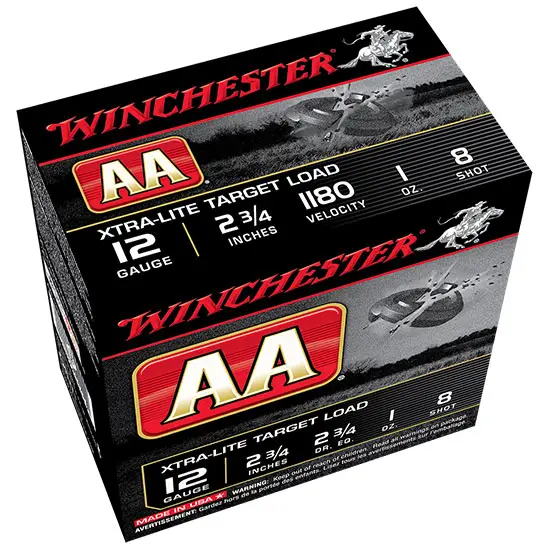 AA ExLtTrgt 12Ga 2.75″ 1oz 2.75dr #8 AA ExLtTrgt 12Ga 2.75″ 1oz 2.75dr #8