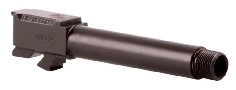 SilencerCo AC1726 Threaded Barrel Glock 43 Compatible 9mm 3.39″ Black SilencerCo AC1726 Threaded Barrel Glock 43 Compatible 9mm 3.39″ Black
