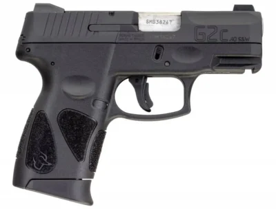 Taurus 1G2C4031NS10 G2C  40 S&W 3.20″ 10+1 Black Black Carbon Steel Black Polyme