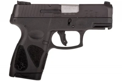 Taurus 1G2S4031NS G2S  40 S&W 3.25″ 7+1 Black Black Carbon Steel Black Polymer G