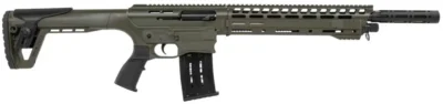 PW ARMS INC AR-12 Standard OD Green Cerakote 12 Gauge 20″ 3″ 5+1 Fixed Stock w/A