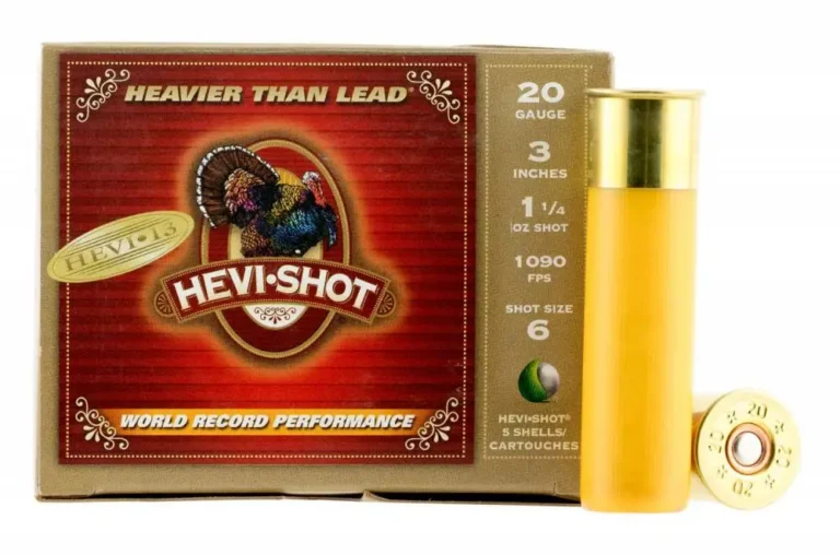 Hevishot 00306 Hevi-13 20 Gauge 3″ 1 1/4 oz 6 Shot 5 Bx/ 10 Cs Hevishot 00306 Hevi-13 20 Gauge 3″ 1 1/4 oz 6 Shot 5 Bx/ 10 Cs