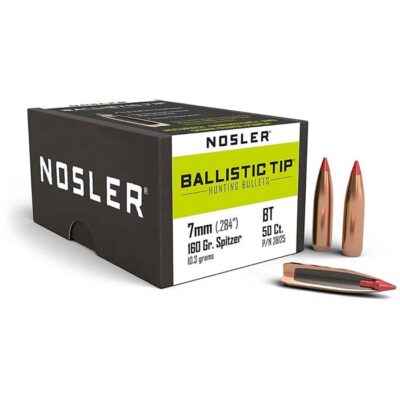 Nosler 7mm .284 160gr Ballistic Tip 50rd/box