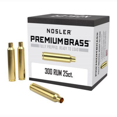 NOSLER BRASS 300 REMINGTON ULTRA MAG 25/CT