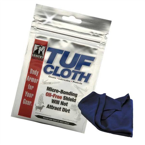 SENTRY SOLUTIONS TUF CLOTH 12X12 RESEALABLE
