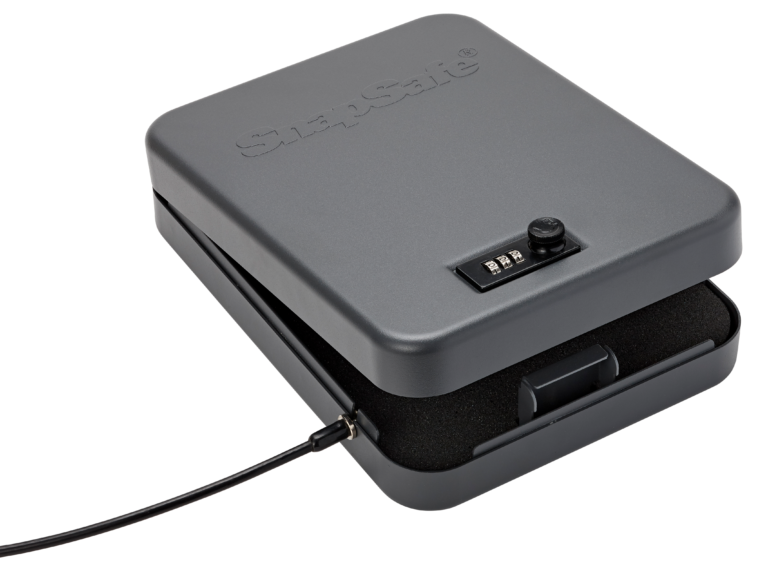 SnapSafe 75250 Lock Box CombinationXX-Large Black 16 Gauge Steel
