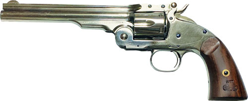 CIM MODEL NO.3 SCHOFIELD & COLT NICKEL 45LC 7