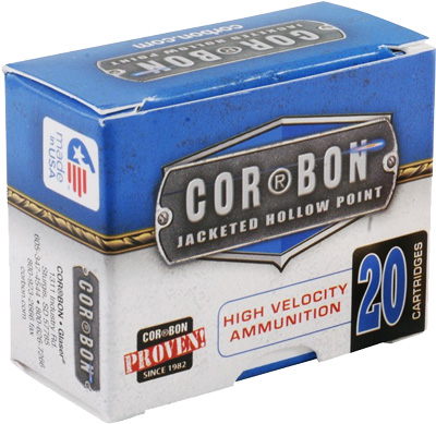 CORBON 357MAG 125GR JHP 20/500