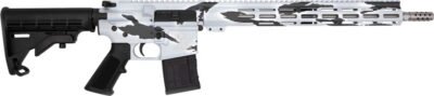 GLFA AR-15 450BM 18 PURSUIT SNOW CAMO/SS 5RD