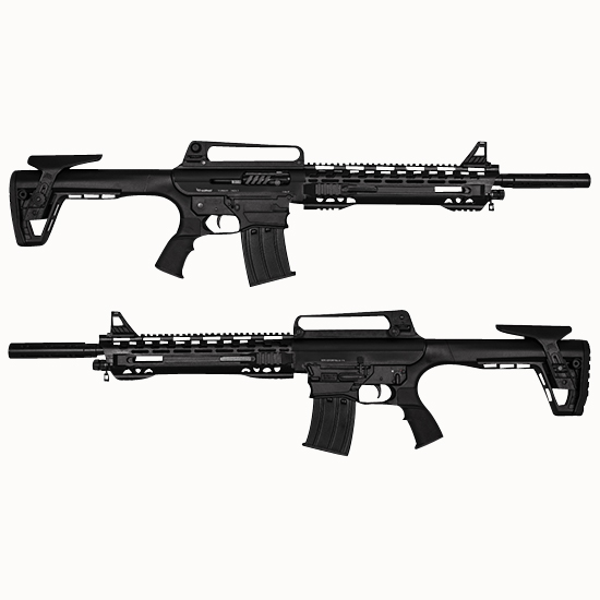 Radikal ArmS(SDS) MKX-3 12 GA 3" 19" Barrel Black Magazine Fed Shotgun