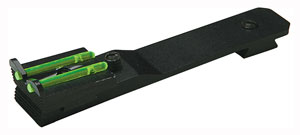 HIVIZ Green 3/8″ Dovetail Rear Sight. Windage and elevation adjustable.