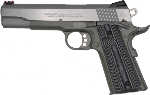 CLT GOVT 9MM 5 SERIES 70 JUNGLE GREEN SS SLIDE