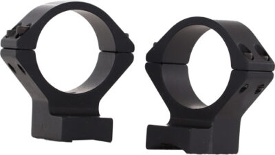 WBY VANGUARD 2-PIECE SCOPE MOUNT MED 30MM BLK