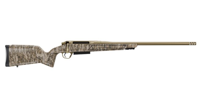 Evoke Mossy Oak 7mm Backcountry 16.25'' Flat Dk Earth Cer action BottomLand