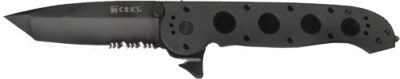 CRKT M16-14ZLEK Tanto Flipper Knife (3.75″ Black Serr)