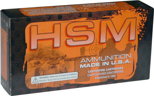 HSM Varmint Rifle Ammunition 22 Hornet V-Max 35 gr. 50 rd.