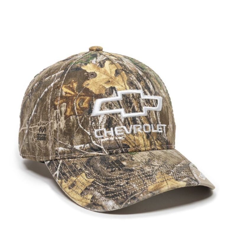 Outdoor Cap Chevrolet Camo Cap Realtree Edge