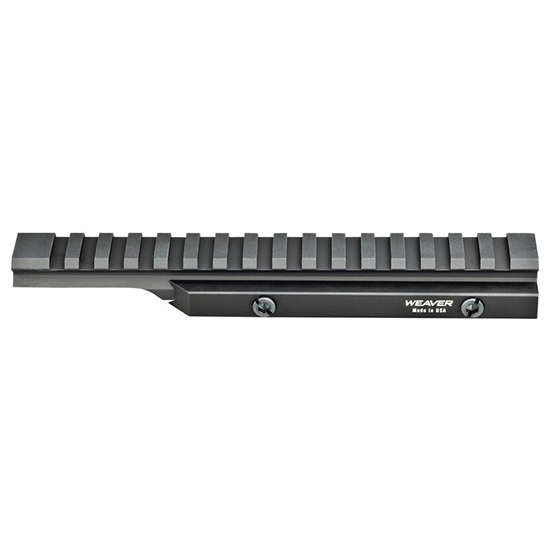 Weaver AR Flat Top Riser Rail Matte