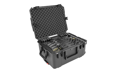 SKB iSeries Muliti 10 Handgun Case Black