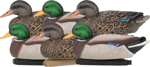 Zink Floater Duck Decoys Mallards 6 pk.