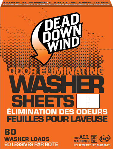 Dead Down Wind Laundry Detergent Sheets (Orange) 60 Pc