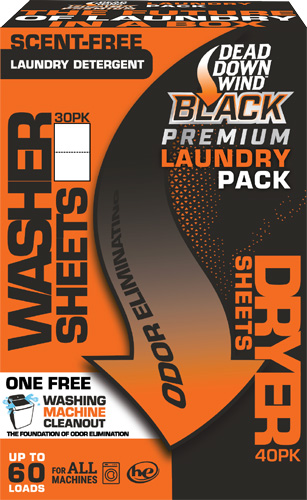Dead Down Wind BLACK Premium Sheet/Dryer Combo