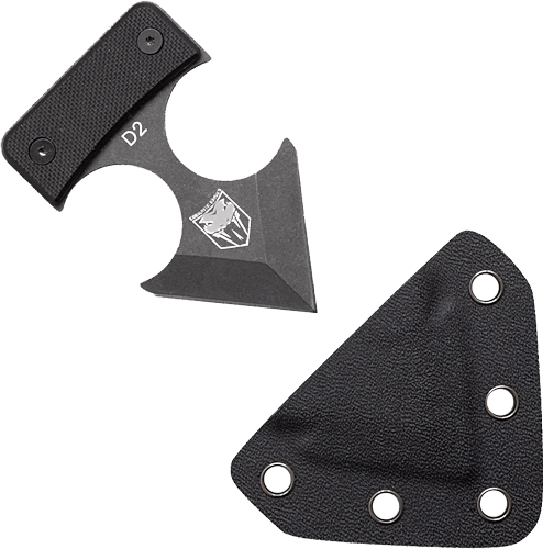 CobraTec Defender D2 Knife Fixed Blade Black