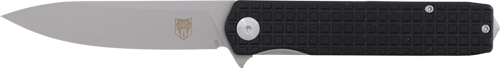 CobraTec Medium Cayden Drop Knife Folding Blade Black