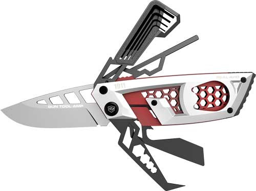 Real Avid AVGTAMP1911 Gun Tool Amp-1911 Black/Silver Stainless Steel Folding Multi-tool for 1911