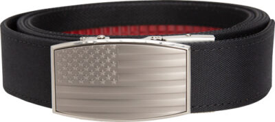 Nexbelt 38mm EDC Embossed USABlack (Cut to size, up to 50″)