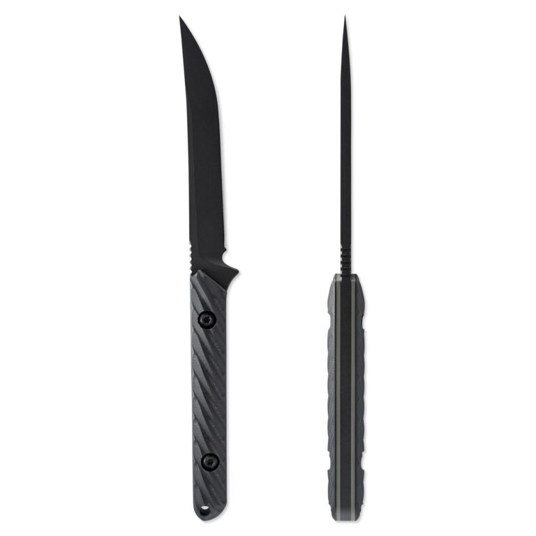 Toor Knives Vespen Socom Black - Socom Black KG Gunkote Finished Blade / CPM-M4 Steel / Black G-10 Handle / Kydex Sheath