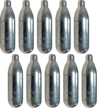 Byrna Technologies HD 12 Gram Co2 Cartridges + Oiler 10 Pack Co2 Cartridges Co2330