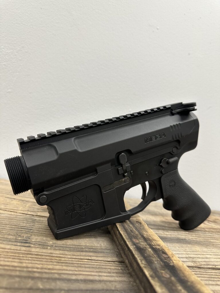Mega Arms MA-TEN, Lower Reciever, Includes Mega Arms Upper, Charging Handle, Pistol Grip, Mil-spec Trigger Black