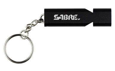 WHISTLE WITH LANYARD AND CARABINER WSTL-02