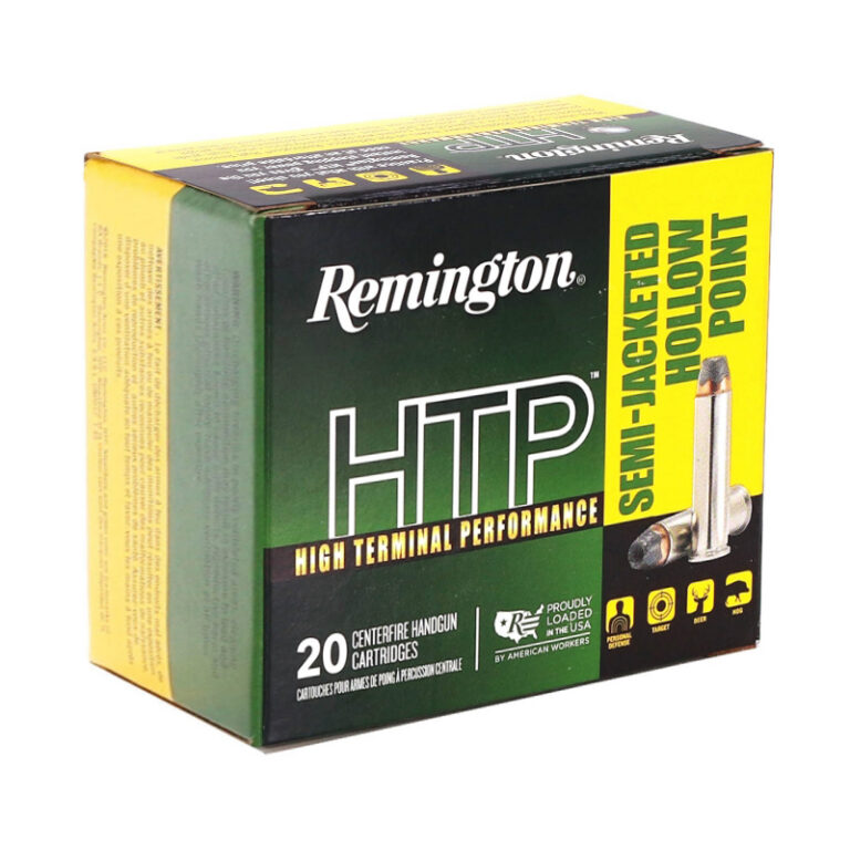 Remington Ammunition 22227 HTP 357Mag 125gr Semi Jacketed Hollow Point 20 Per Box/25 Case Remington Ammunition 22227 HTP 357Mag 125gr Semi Jacketed Hollow Point 20 Per Box/25 Case