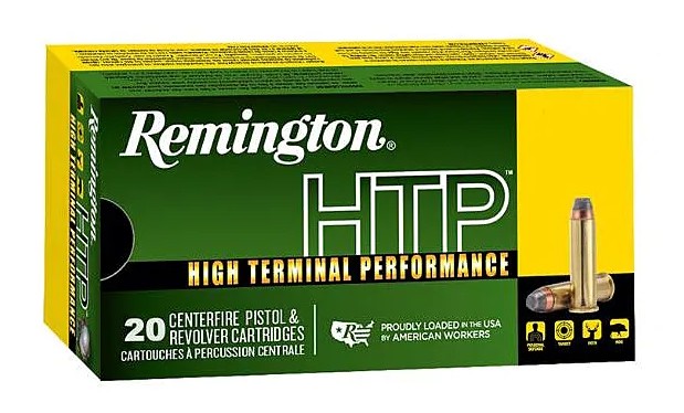 Remington Ammunition 22303 HTP 38Special+P 125gr Semi Jacketed Hollow Point 20 Per Box/25 Case Remington Ammunition 22303 HTP 38Special+P 125gr Semi Jacketed Hollow Point 20 Per Box/25 Case