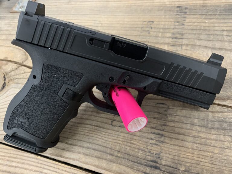 Palmetto State Armory, Dagger 9mm, Semiauto, Black, 4" BBL, Optic Ready, Supressor Height Sights, One Magazine, No Box