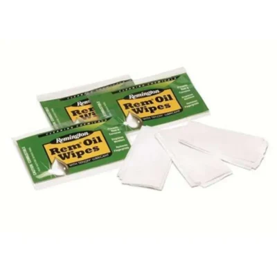 REMINGTON REM OIL WIPES (12 COUNT OF PACKS) 6IN X 8IN WIPES 6 PER BOX