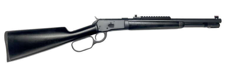 Taylors & Company 220093 1892 Alaskan Take-Down 44 Rem Mag Caliber with 7+1 Capacity, 16″ Barrel, Matte Black Metal Finish & SoftTouch Black Synthetic Stock Right Hand (Full Size) Taylors & Company 220093 1892 Alaskan Take-Down 44 Rem Mag Caliber with 7+1 Capacity, 16″ Barrel, Matte Black Metal Finish & SoftTouch Black Synthetic Stock Right Hand (Full Size)