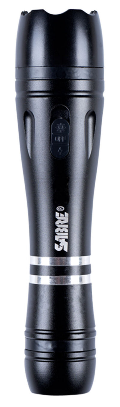 SABRE TACTICAL STUN GUN WITH BOWLING PIN DESIGN 2.517uC