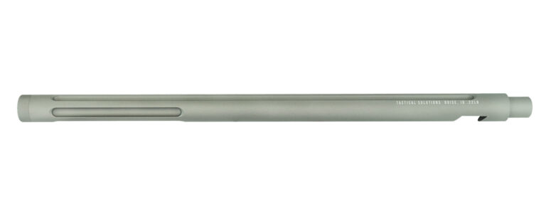 TACSOL BBL 10/22 X-RING 16.5 THRD SIGHTLESS GRY