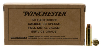 WIN SERVICE GRADE 38SPL 130GR FMJ 50/10